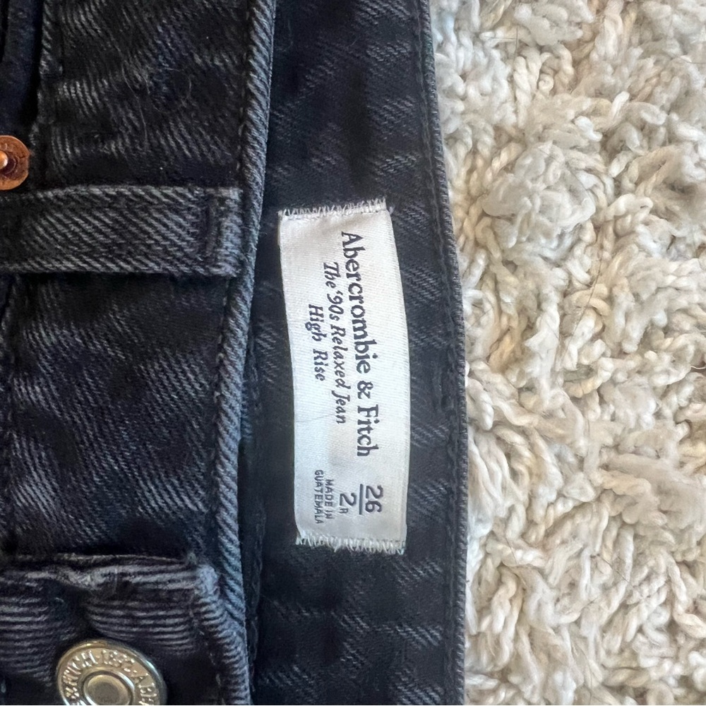 Abercrombie and Fitch Black Jeans - Picture 4 of 6